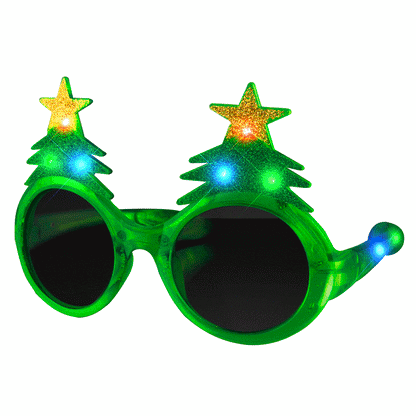 Gafas Árbol de Navidad LED – Brilla con Estilo en estas Fiestas